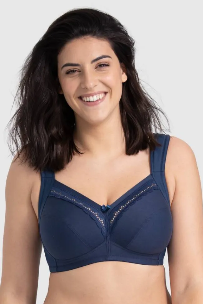 Miss Mary Bra|Non-Wired Bras|Always bra Darkblue