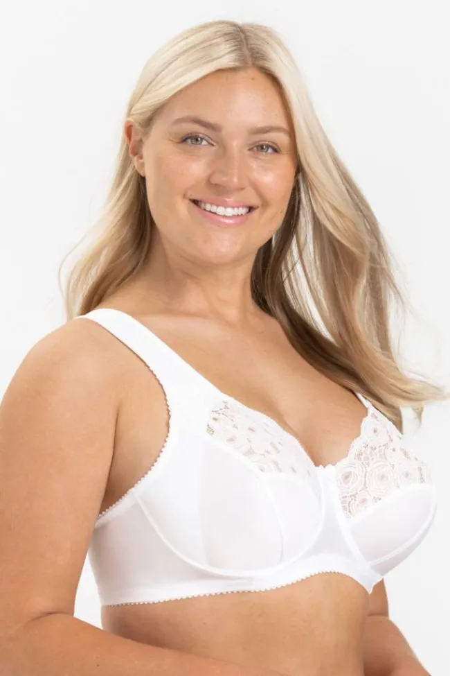 Miss Mary Bra|Underwired Bras|Amsterdam bra White