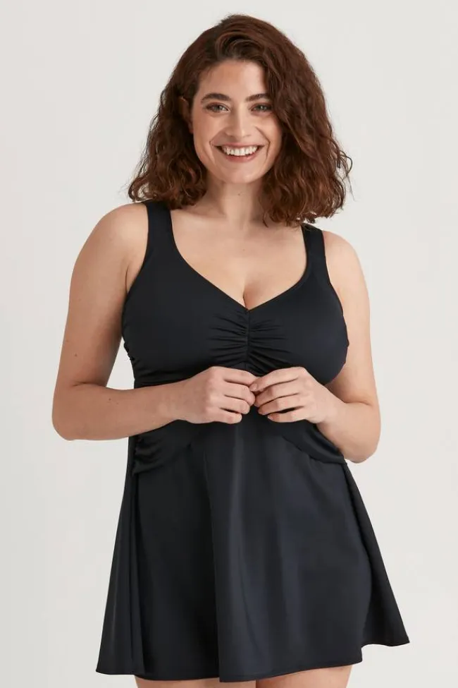 Miss Mary Swimwear|Aurora swimdress Black