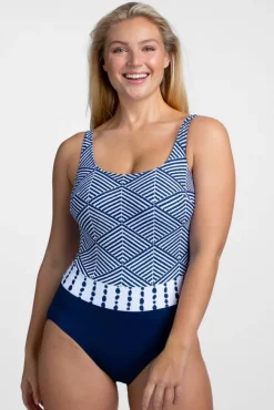 Miss Mary Swimwear|Azur swimsuit NavyBlue