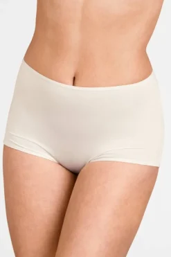 Miss Mary Panties|Basic Cotton boxer panty Champagne