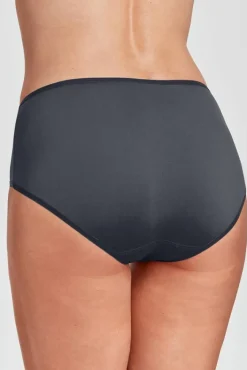 Miss Mary Panties|Basic maxi panty DarkGrey