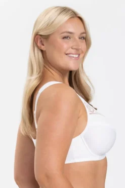Miss Mary Bra|Underwired Bras|Breeze bra White