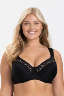 Miss Mary Bra|Underwired Bras|Breeze bra Black