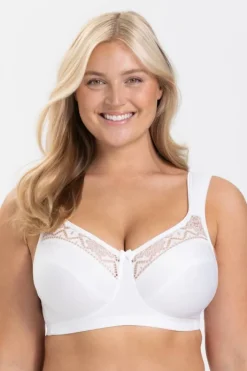 Miss Mary Bra|Non-Wired Bras|Breeze bra White