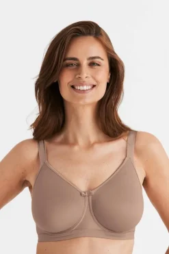 Miss Mary Bra|Underwired Bras|Confident bra Taupe