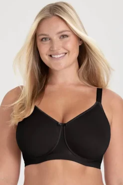 Miss Mary Bra|Underwired Bras|Confident bra Black