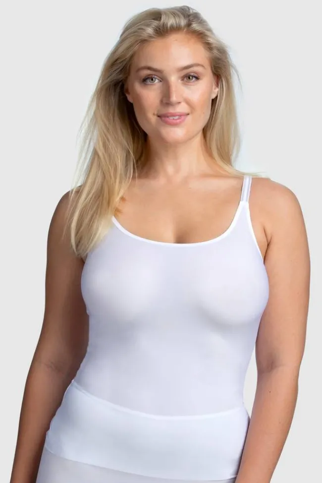 Miss Mary Tops|Cooling Underwear|Cool Sensation camisole White