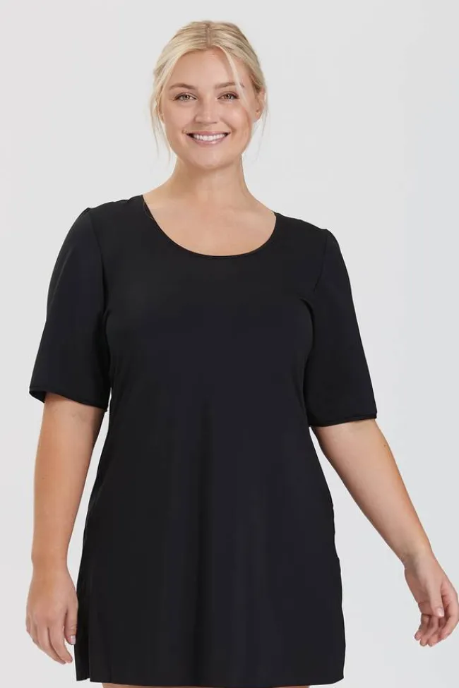 Miss Mary Nightwear|Cooling Underwear|Cool Sensation nightdress Black