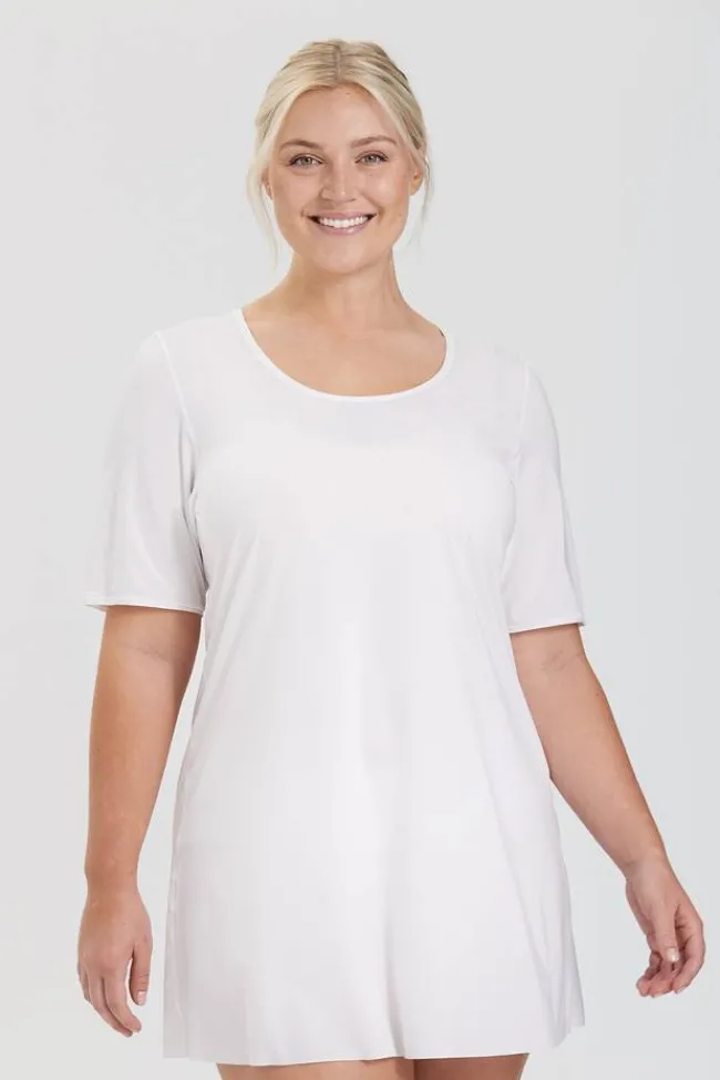 Miss Mary Nightwear|Cooling Underwear|Cool Sensation nightdress White