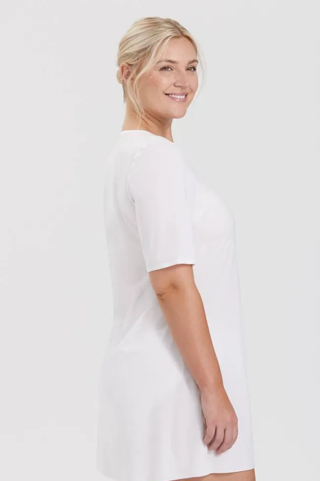 Miss Mary Nightwear|Cooling Underwear|Cool Sensation nightdress White