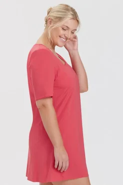 Miss Mary Nightwear|Cooling Underwear|Cool Sensation nightdress Coral