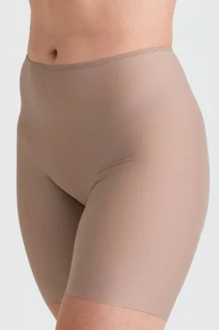 Miss Mary Panties|Cooling Underwear|Cool Sensation panty with long legs Taupe