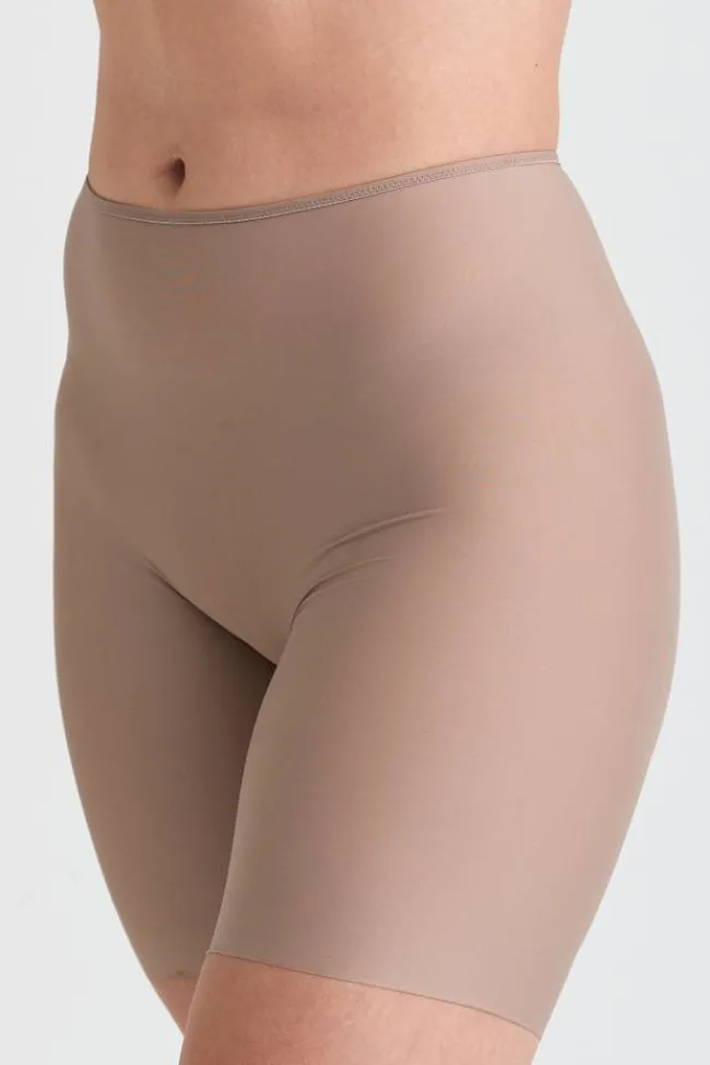 Miss Mary Panties|Cooling Underwear|Cool Sensation panty with long legs Taupe