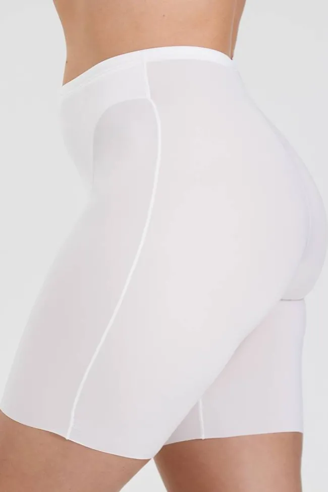 Miss Mary Panties|Cooling Underwear|Cool Sensation Reinforced panty with long legs White