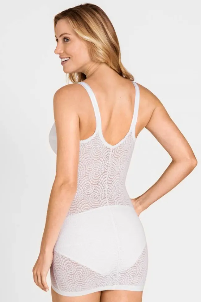 Miss Mary Bodysuits|Shapewear|Cotton Twirls body shaper White