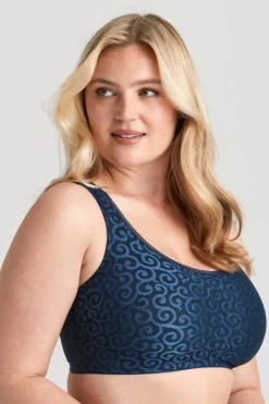 Miss Mary Bra|Nightwear|Curly Relax bra Darkblue