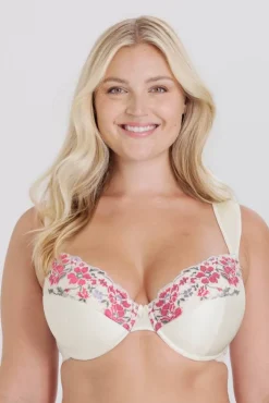 Miss Mary Bra|Underwired Bras|Dream lace bra Champagne