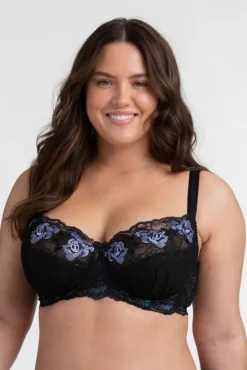 Miss Mary Bra|Underwired Bras|Dreamscape bra Black
