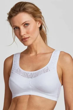 Miss Mary Bra|Non-Wired Bras|Exhale sports bra White