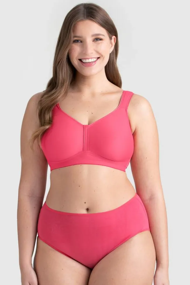 Miss Mary Bra|Non-Wired Bras|Feel Fresh bra Coral