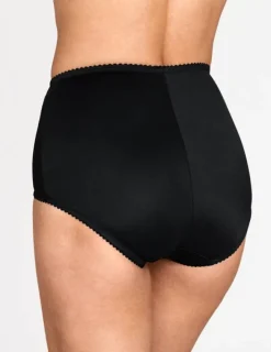 Miss Mary Panties|Floral Sun panty girdle Black