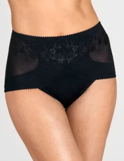 Miss Mary Panties|Floral Sun panty girdle Black
