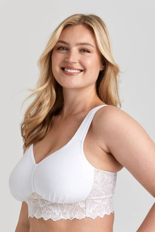 Miss Mary Bra|Non-Wired Bras|Grace bra White