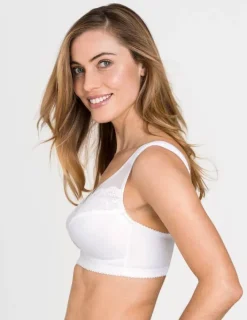 Miss Mary Bra|Non-Wired Bras|Happy Hearts bra White