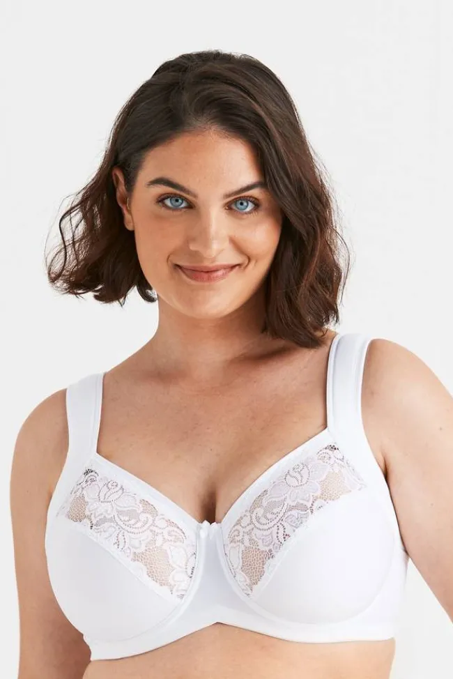 Miss Mary Bra|Underwired Bras|Harmony Lace bra White