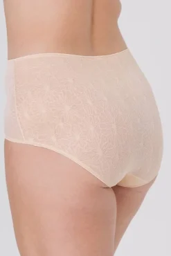 Miss Mary Panties|Invisible Lace maxi briefs Beige