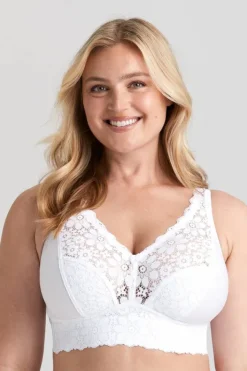 Miss Mary Bra|Non-Wired Bras|Lace Dreams bra White