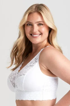 Miss Mary Bra|Non-Wired Bras|Lace Dreams bra White