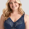 Miss Mary Bra|Non-Wired Bras|Lace Dreams bra Darkblue