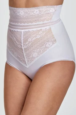Miss Mary Panties|Lace Vision extra high panty girdle White