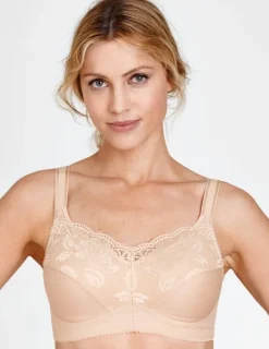 Miss Mary Bra|Non-Wired Bras|Liv prosthetic bra Beige