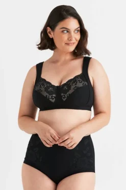Miss Mary Bra|Non-Wired Bras|Lovely Lace bra Black