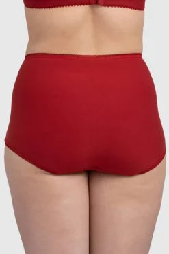 Miss Mary Panties|Lovely Lace panty girdle Red