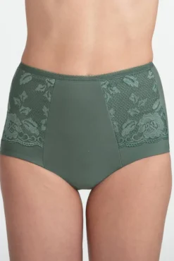 Miss Mary Panties|Lovely Lace panty girdle Green