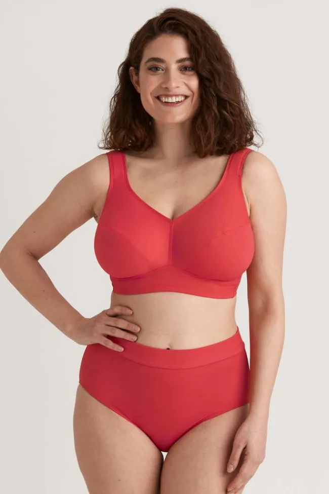 Miss Mary Swimwear|Maya bikini bra Coral