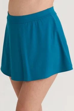 Miss Mary Swimwear|Maya bikini panty skirt PetrolBlue