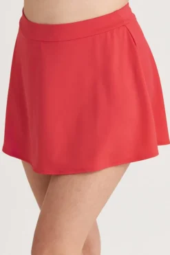 Miss Mary Swimwear|Maya bikini panty skirt Coral