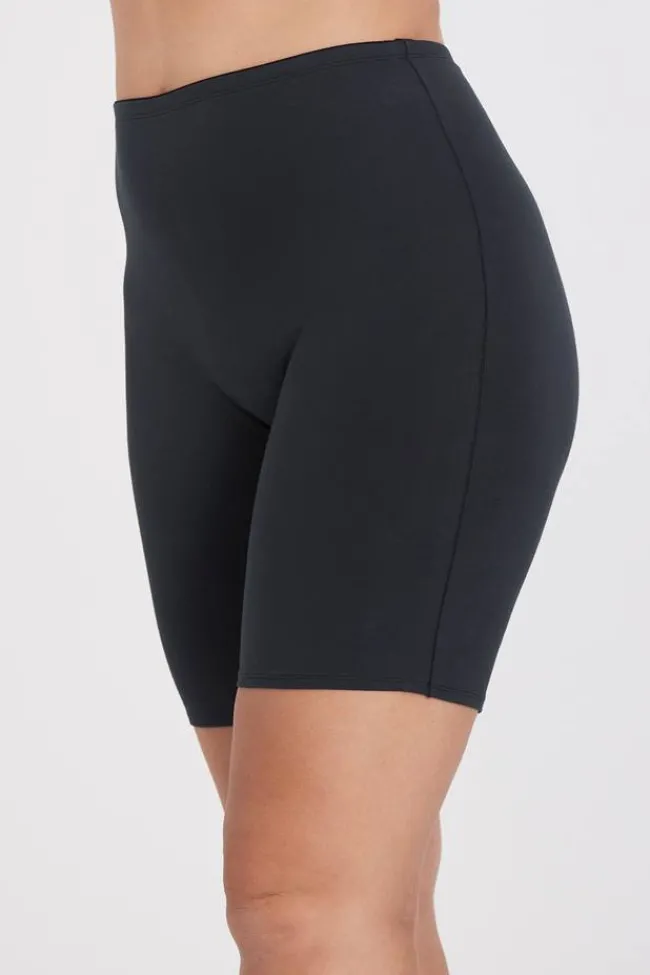 Miss Mary Panties|Organic Cotton panty with long legs Black