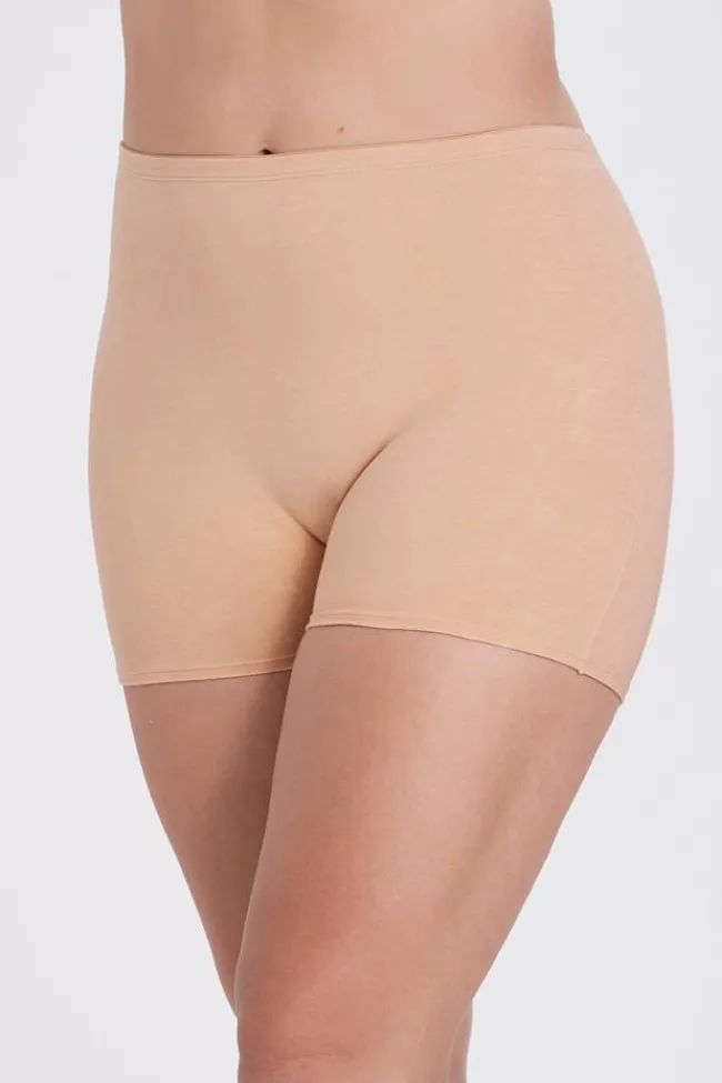 Miss Mary Panties|Organic Cotton shorty panty Beige