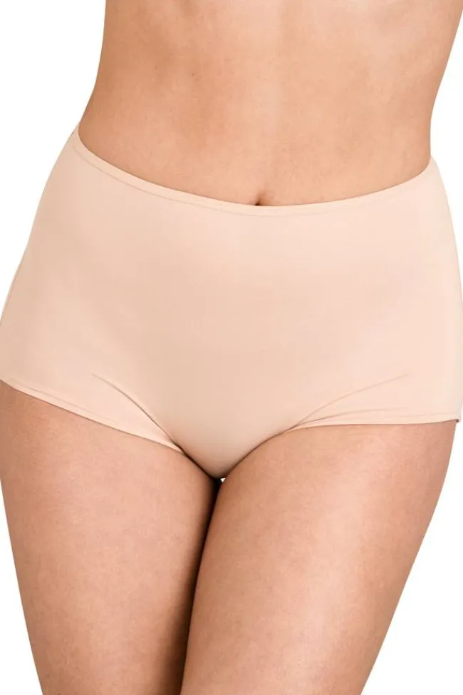 Miss Mary Panties|4-pack Basic boxer panty beige