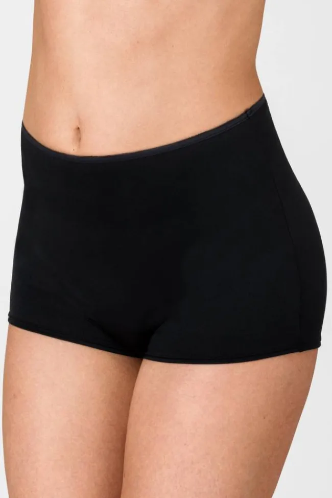 Miss Mary Panties|4-pack Basic boxer panty black