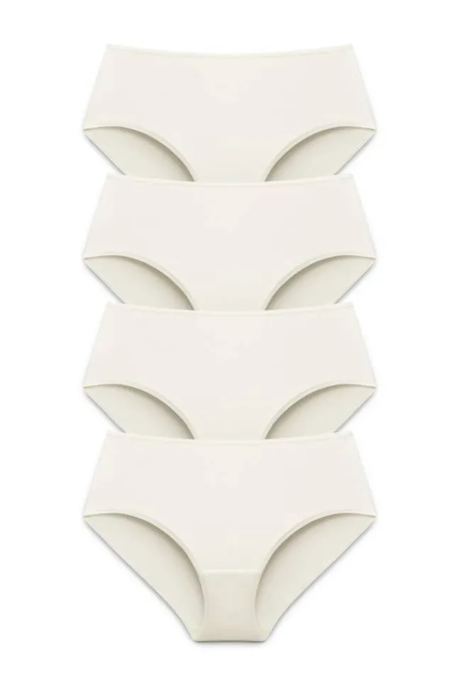 Miss Mary Panties|4-pack Basic Cotton soft panty champagne