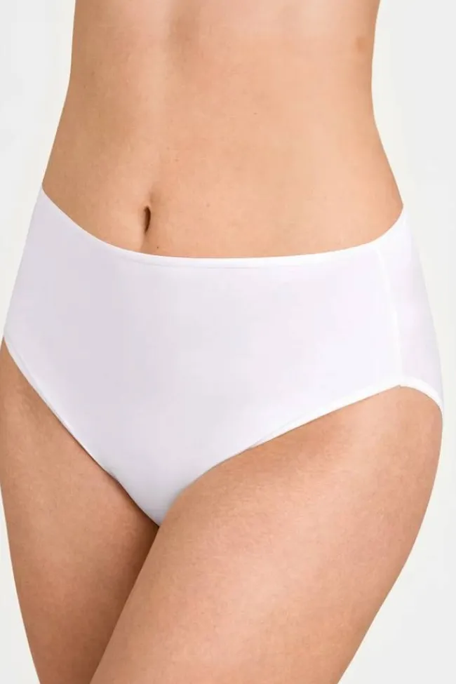 Miss Mary Panties|4-pack Basic Cotton tai panty white