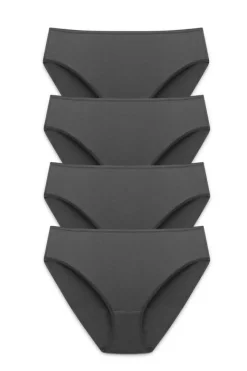 Miss Mary Panties|4-pack Basic Cotton tai panty white