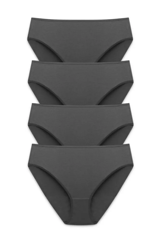 Miss Mary Panties|4-pack Basic Cotton tai panty white